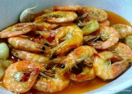 Camarão Frito com Molho Generoso