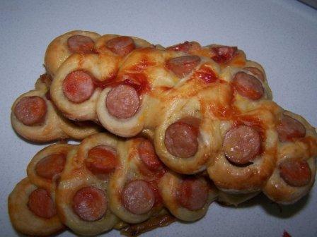 Lagartas de Salsicha