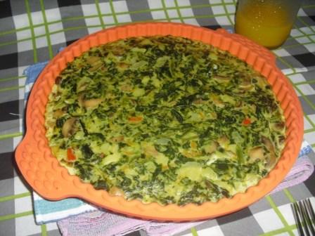 Tortilha de Espinafres