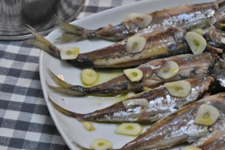 Carapaus Alimados com Batatinhas