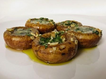 Cogumelos com Alho e Salsa