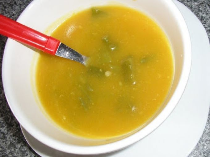 Creme de Feijão Verde