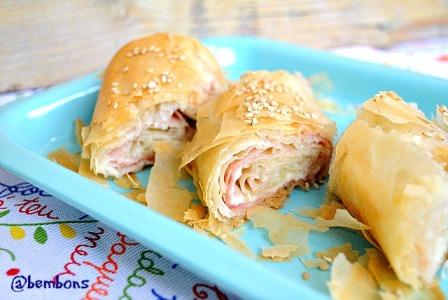 Rolo de Filo com Queijo e Fiambre
