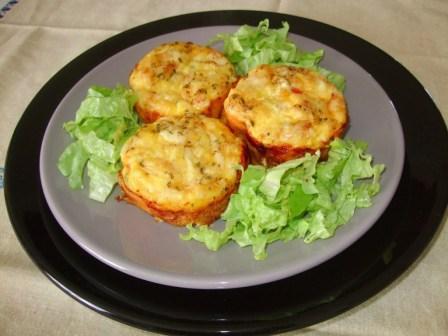 Mini Omeletes de Forno