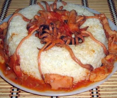 Chocos em Coroa de Arroz