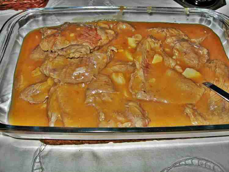 Bifes de Vitela com Molho de Laranja