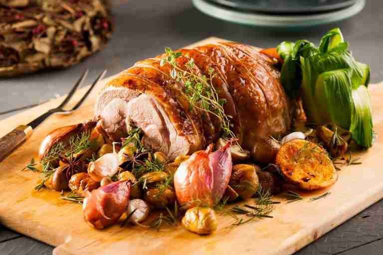 Perú com Recheio de Castanhas