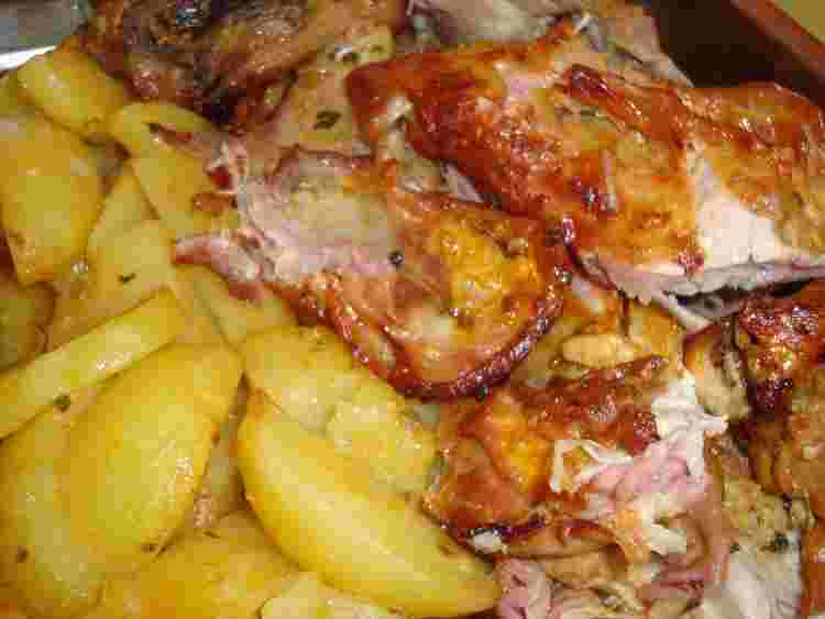 Cabrito Assado no Forno